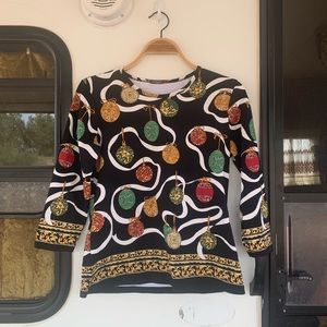 J. McLaughlin ornament top.